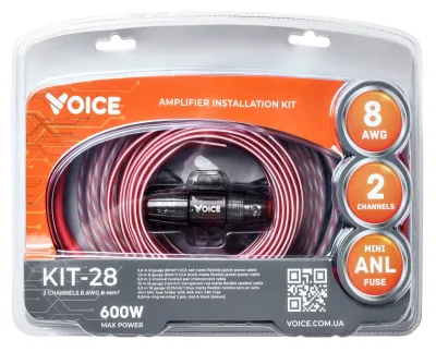 Комплект для 2-го підсилювача Voice KIT-28 — фото 2 з 2