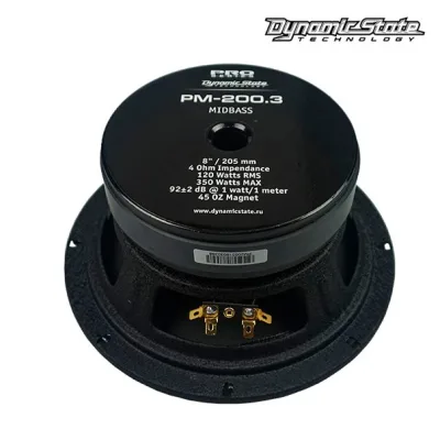 Мідбас Dynamic State PRO PM-200.3 — фото 4 з 6